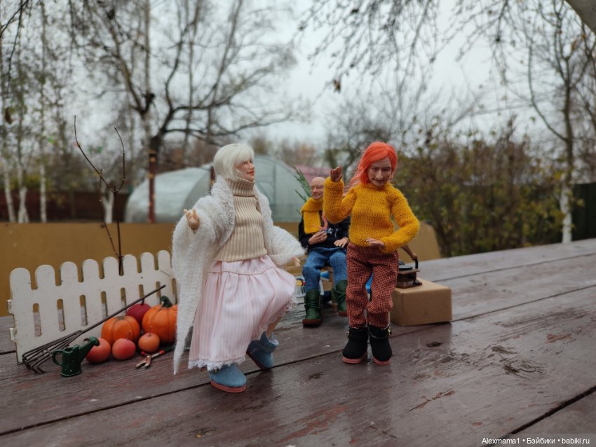 Дачные посиделки — Домашние фото авторских кукол: личные коллекции (фото 5)