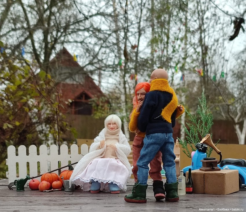 Дачные посиделки — Домашние фото авторских кукол: личные коллекции (фото 10)
