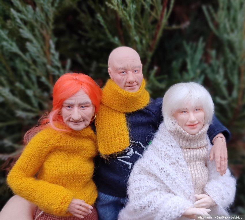 Дачные посиделки — Домашние фото авторских кукол: личные коллекции