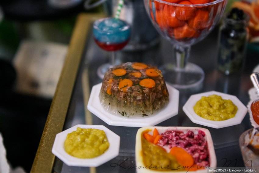 Холодец — Кукольная миниатюра своими руками: еда (фото 5)