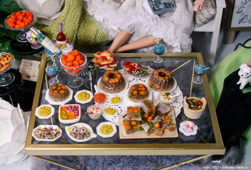 Холодец — Кукольная миниатюра своими руками: еда