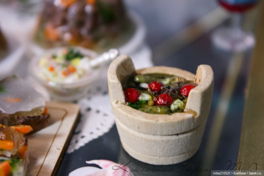 Холодец — Кукольная миниатюра своими руками: еда