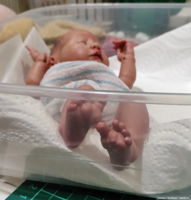 Новенький малыш — Авторские шарнирные куклы своими руками: лепка (фото 10)