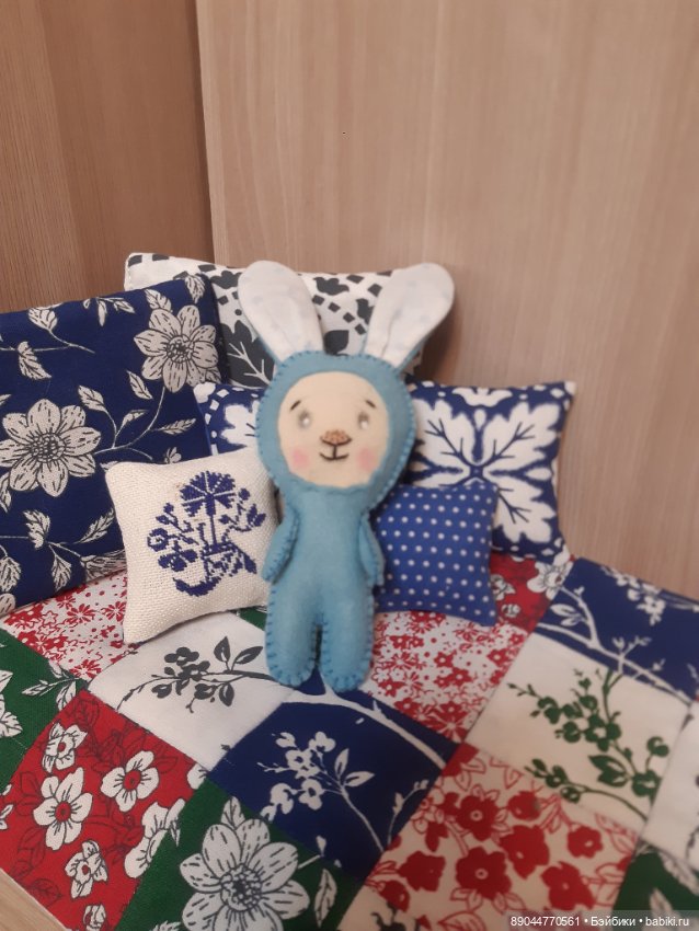 Кролик под ёлочку — Наши хобби и творчество: вышивка (фото 4)