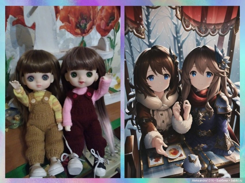 Сыграем в аниме🙋🙆 — Разные шарнирные куклы (не БЖД): редкие (фото 6)
