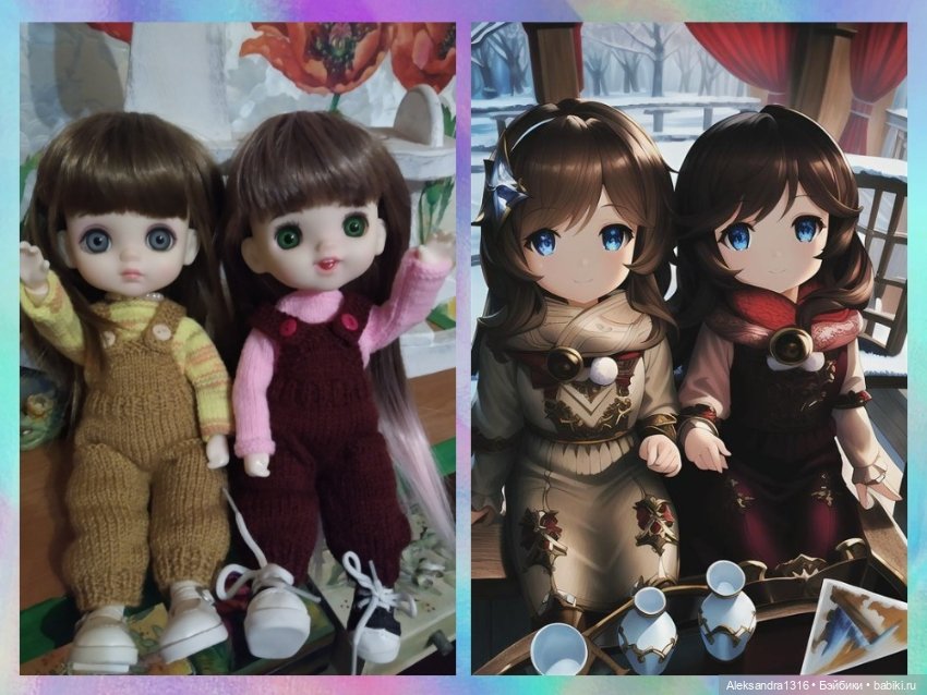 Сыграем в аниме🙋🙆 — Разные шарнирные куклы (не БЖД): редкие (фото 4)