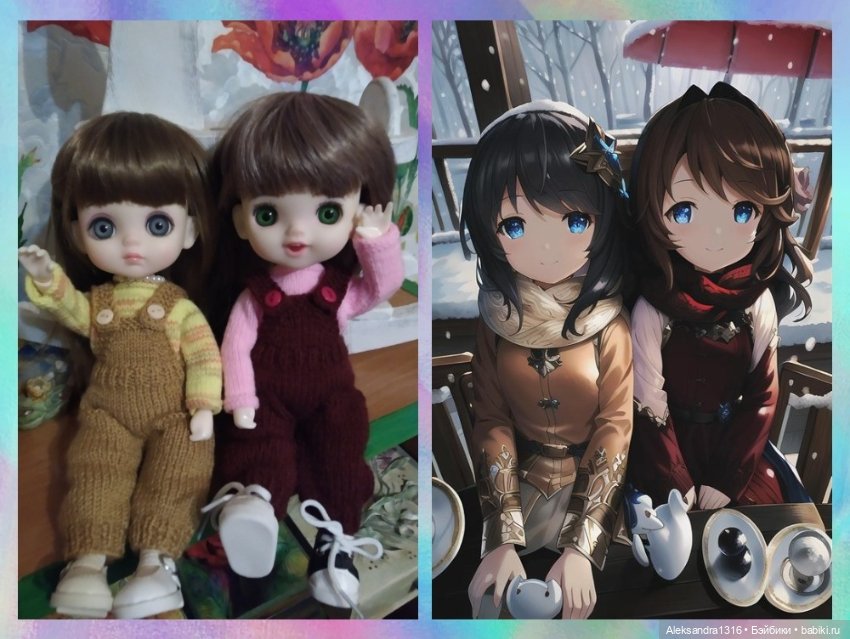 Сыграем в аниме🙋🙆 — Разные шарнирные куклы (не БЖД): редкие (фото 3)