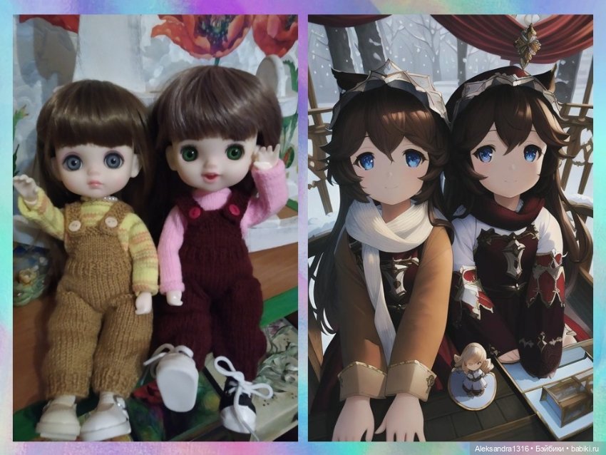 Сыграем в аниме🙋🙆 — Разные шарнирные куклы (не БЖД): редкие (фото 5)