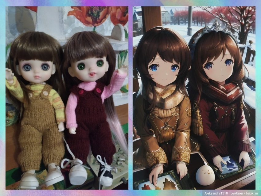 Сыграем в аниме🙋🙆 — Разные шарнирные куклы (не БЖД): редкие (фото 8)