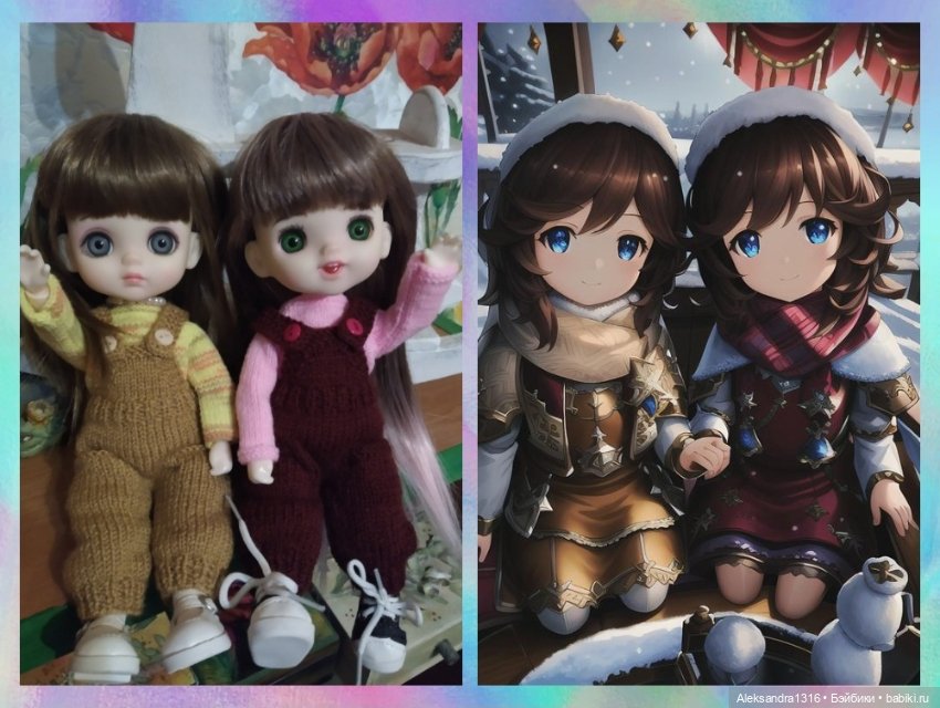 Сыграем в аниме🙋🙆 — Разные шарнирные куклы (не БЖД): редкие (фото 2)