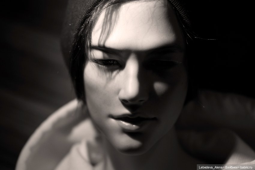 По традиции ч/б — Куклы Dollshe Craft (Доллше): BJD (БЖД) (фото 2)