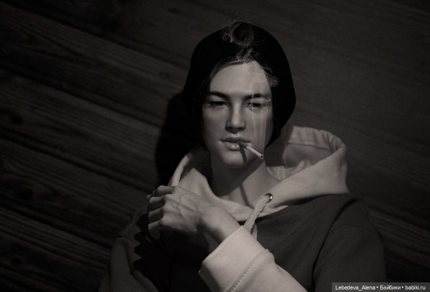 По традиции ч/б — Куклы Dollshe Craft (Доллше): BJD (БЖД) (фото 4)