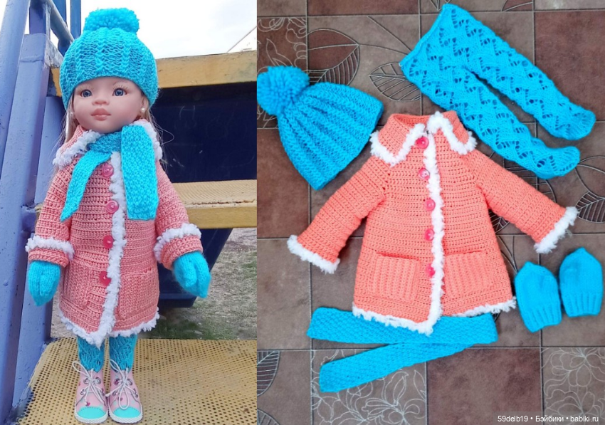 Тёплые комплектики для паолочек