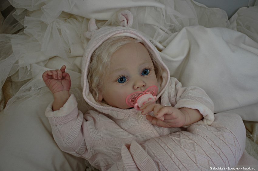 Светловласка Teal, реборн Галины лобашовой