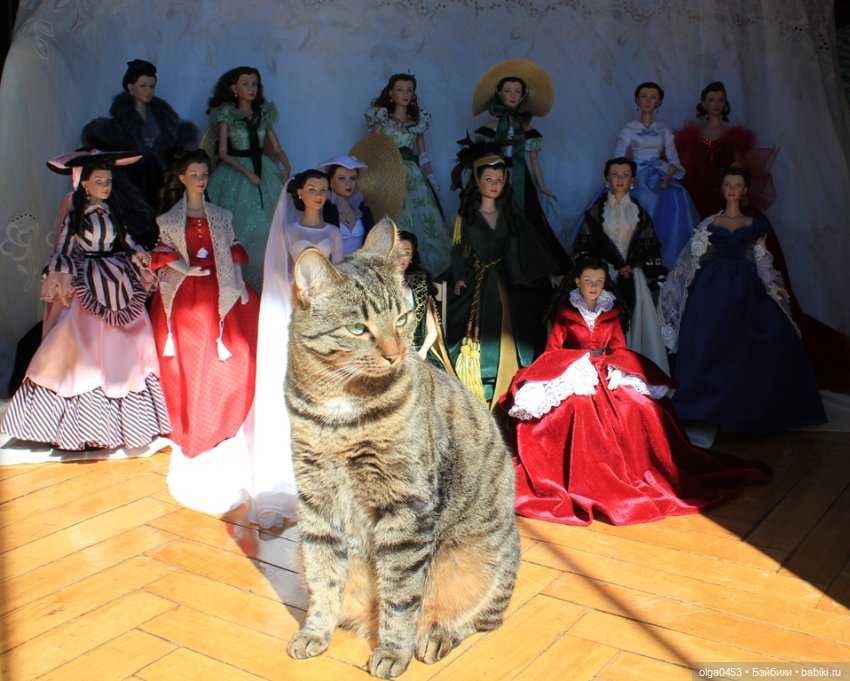 Куклы и коты или всемирный день домашних животных