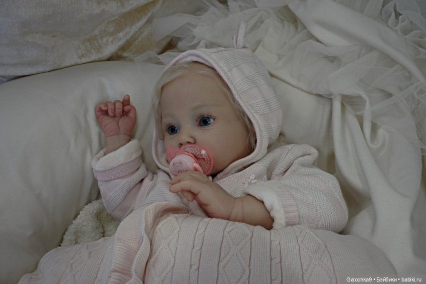 Светловласка Teal, реборн Галины лобашовой