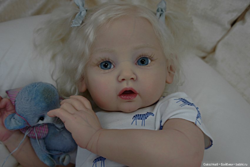 Светловласка Teal, реборн Галины лобашовой