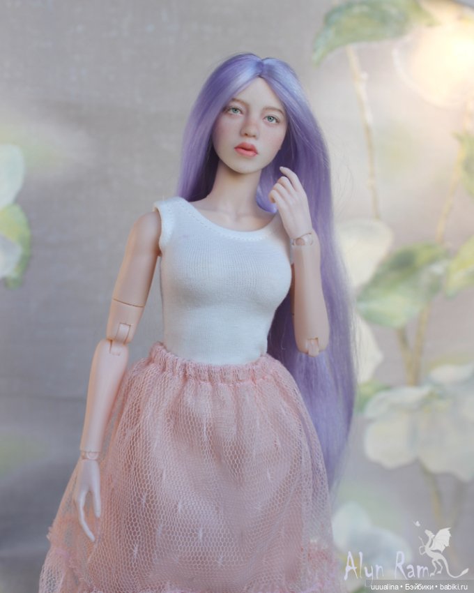 ООАК моего авторства голова 1/6 Супер Дак SET046 со вставными глазами 🌸 (фото 7)