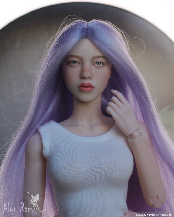 ООАК моего авторства голова 1/6 Супер Дак SET046 со вставными глазами 🌸