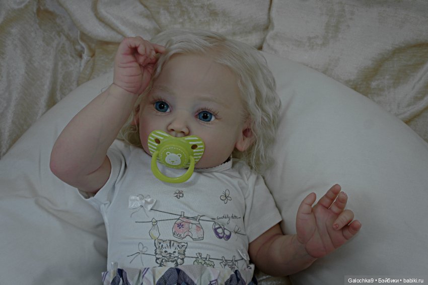 Светловласка Teal, реборн Галины лобашовой (фото 2)