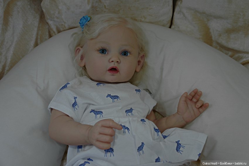 Светловласка Teal, реборн Галины лобашовой