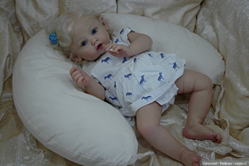 Светловласка Teal, реборн Галины лобашовой