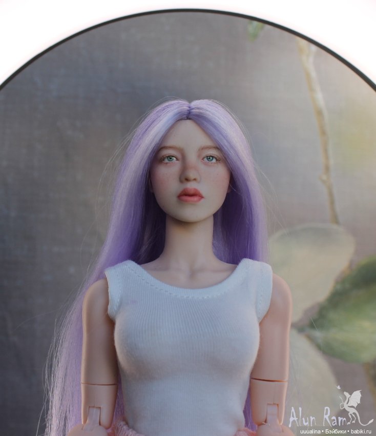ООАК моего авторства голова 1/6 Супер Дак SET046 со вставными глазами 🌸 (фото 8)