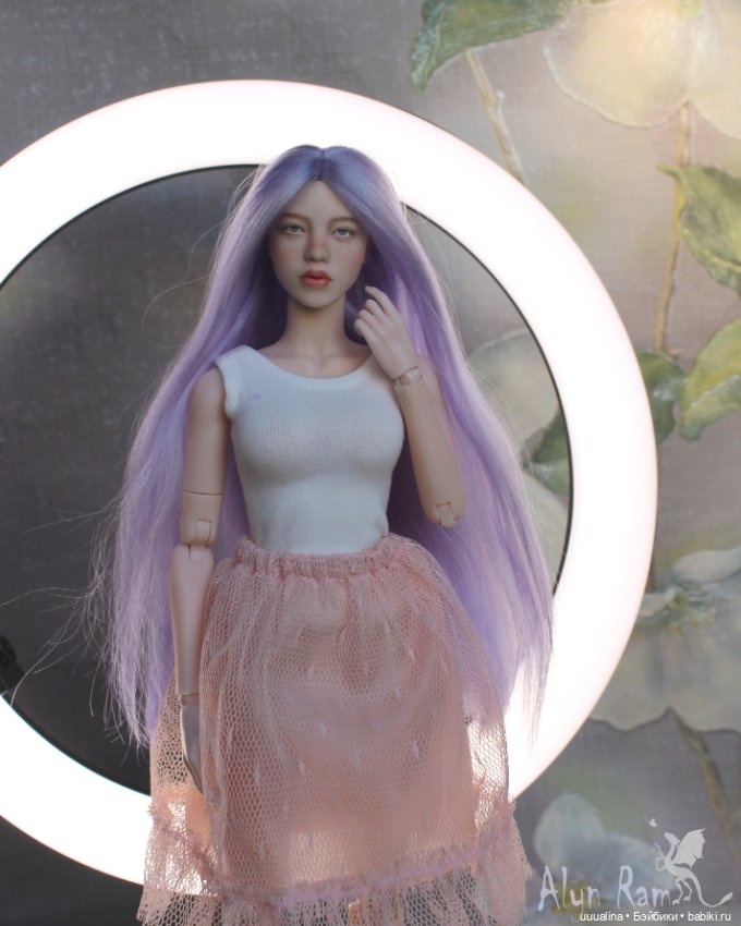 ООАК моего авторства голова 1/6 Супер Дак SET046 со вставными глазами 🌸 (фото 2)