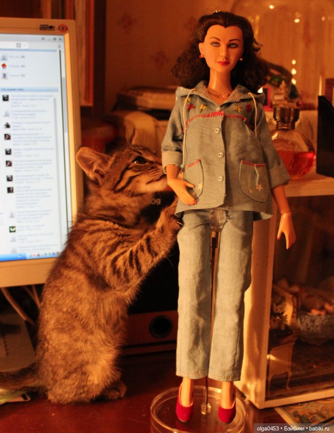 Куклы и коты или всемирный день домашних животных (фото 4)