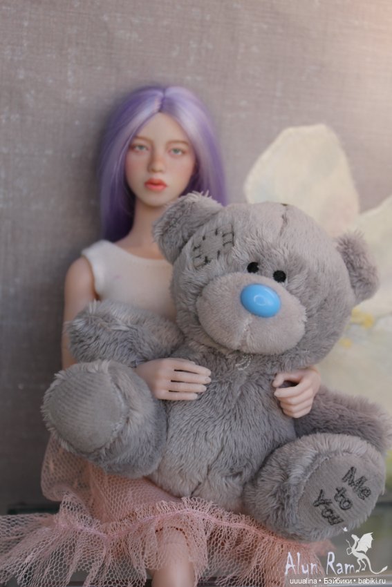 ООАК моего авторства голова 1/6 Супер Дак SET046 со вставными глазами 🌸