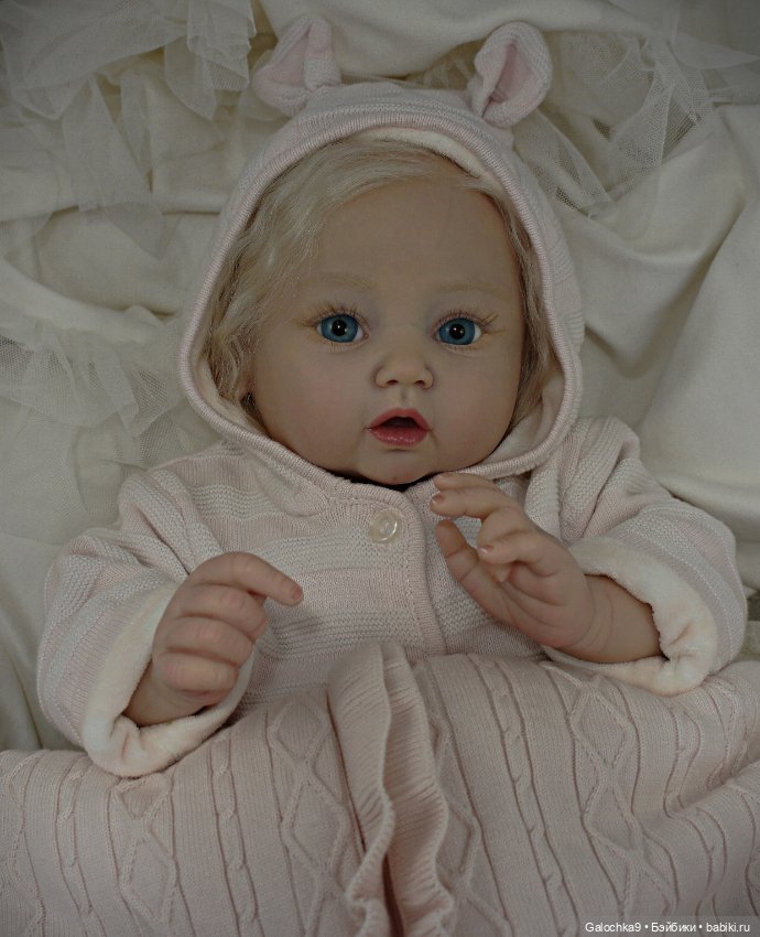 Светловласка Teal, реборн Галины лобашовой