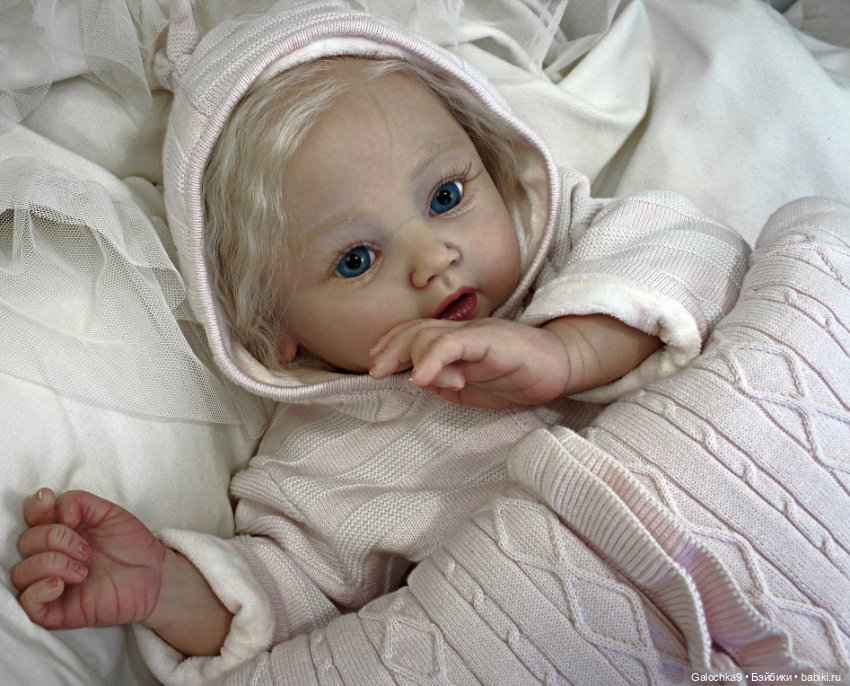 Светловласка Teal, реборн Галины лобашовой