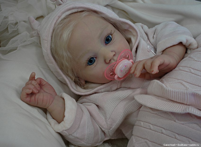 Светловласка Teal, реборн Галины лобашовой