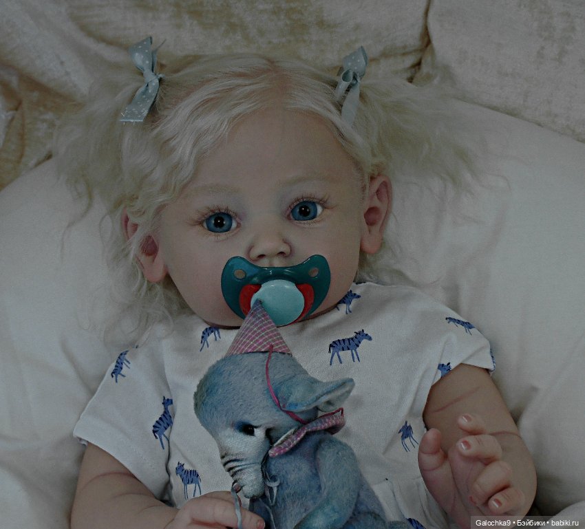 Светловласка Teal, реборн Галины лобашовой