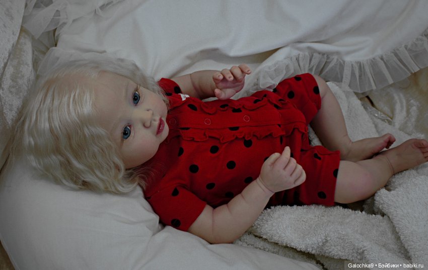 Светловласка Teal, реборн Галины лобашовой