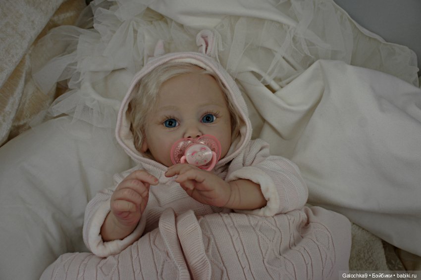 Светловласка Teal, реборн Галины лобашовой