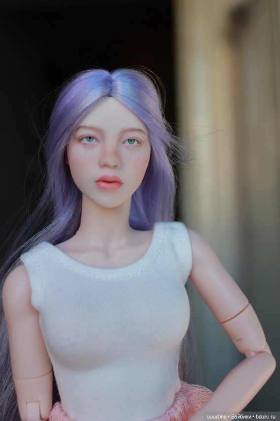 ООАК моего авторства голова 1/6 Супер Дак SET046 со вставными глазами 🌸