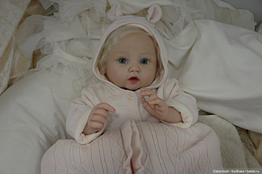 Светловласка Teal, реборн Галины лобашовой