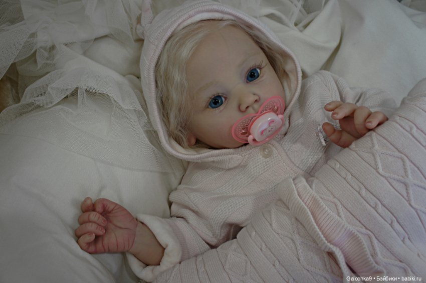 Светловласка Teal, реборн Галины лобашовой