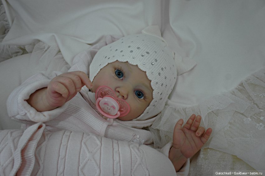 Светловласка Teal, реборн Галины лобашовой