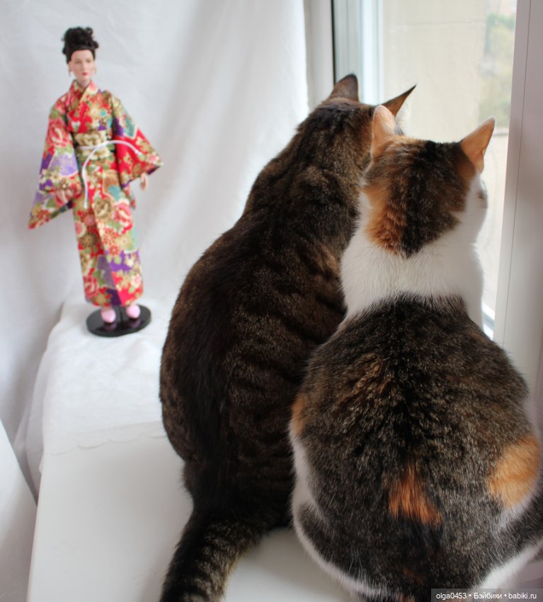 Куклы и коты или всемирный день домашних животных