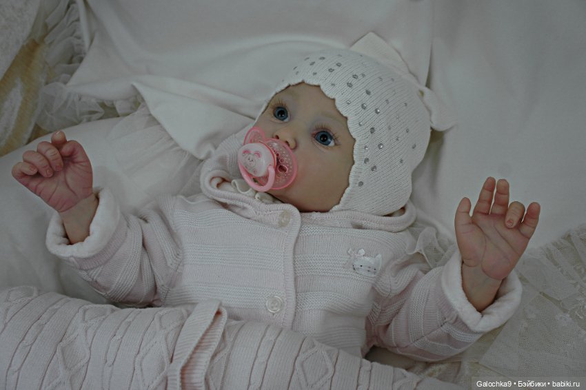 Светловласка Teal, реборн Галины лобашовой