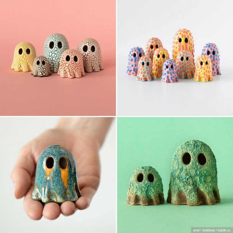Крошечные фигурки призраков с бесконечно уникальными личностями от Лизы Агнетун (Lisa Agnetun) (фото 6)