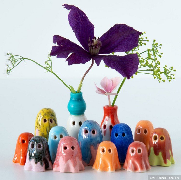 Крошечные фигурки призраков с бесконечно уникальными личностями от Лизы Агнетун (Lisa Agnetun) (фото 4)