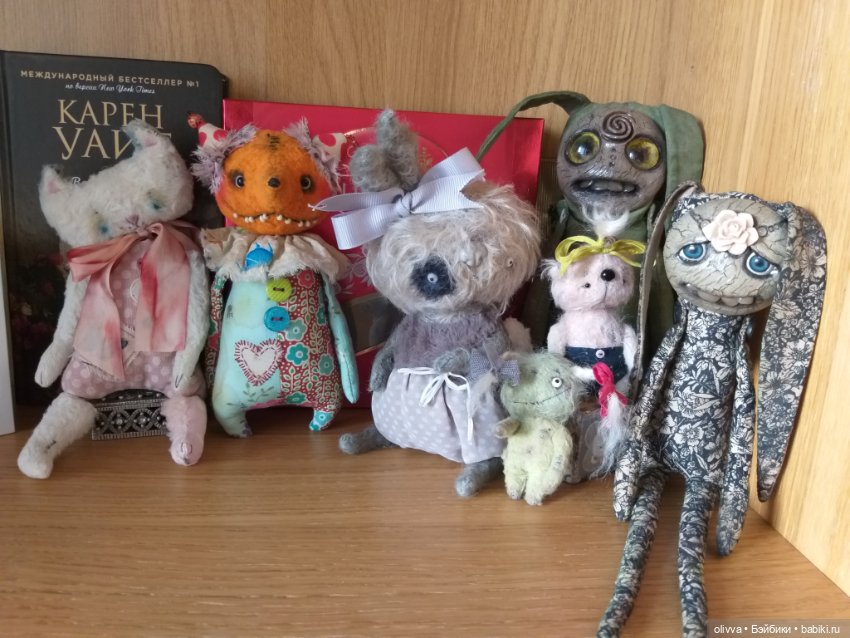 Компания странных зверей — Авторские мишки Тедди и друзья: фото