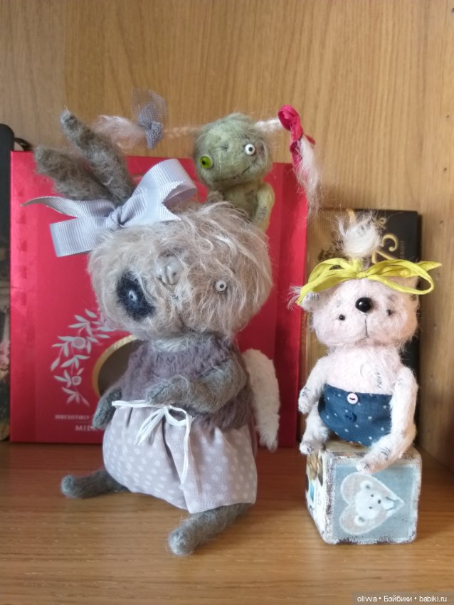 Компания странных зверей — Авторские мишки Тедди и друзья: фото (фото 5)