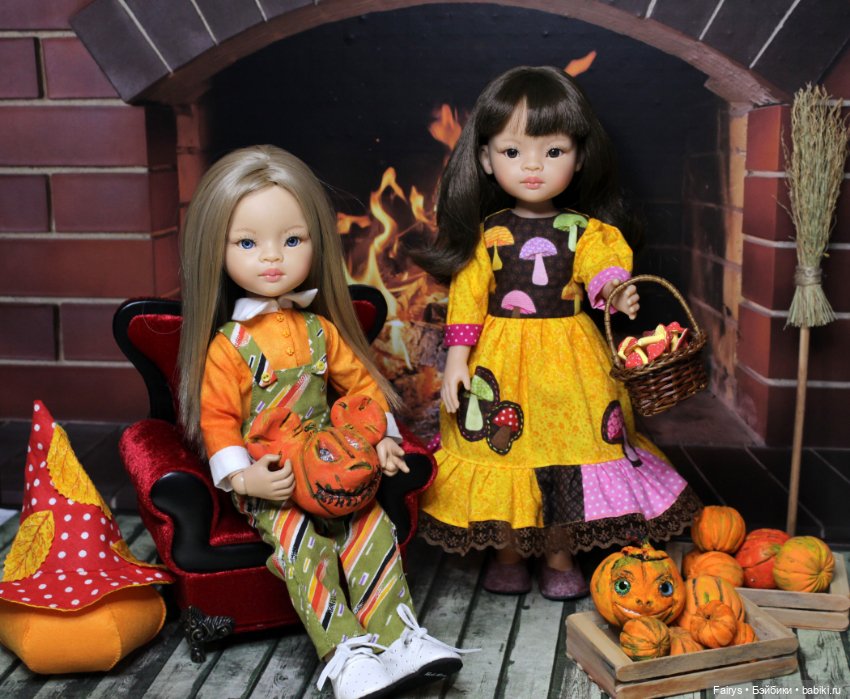 Грибная осень — Куклы Paola Reina (Паола Рейна): новинки (фото 5)