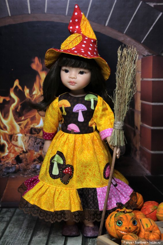 Грибная осень — Куклы Paola Reina (Паола Рейна): новинки (фото 9)