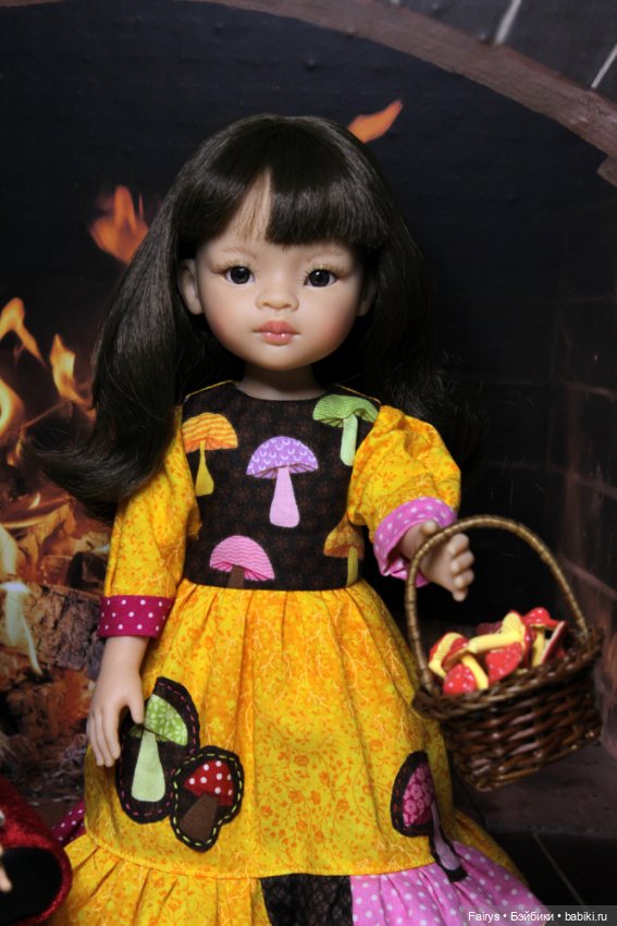 Грибная осень — Куклы Paola Reina (Паола Рейна): новинки (фото 8)