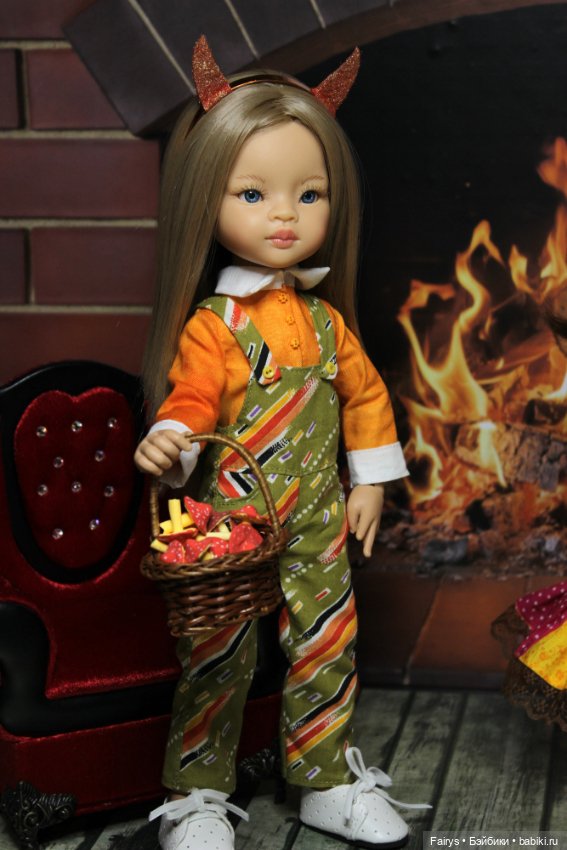 Грибная осень — Куклы Paola Reina (Паола Рейна): новинки (фото 10)